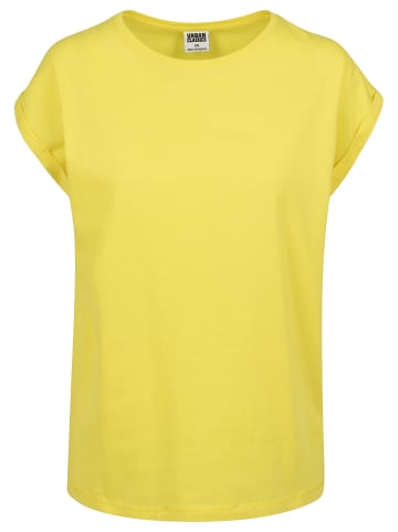 Urban Classics Urban Classics Damen Ladies Extended Shoulder Tee in brightyellow