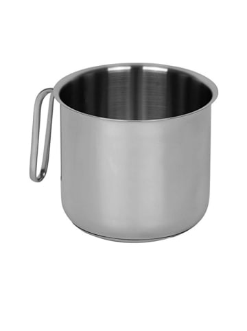 Riess Cristall Schnabeltopf Edelstahl mit Skala Induktion in Silber