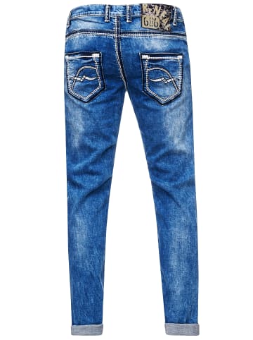 Rusty Neal Jeans Hose "LEVIN" Blue Used in Blau