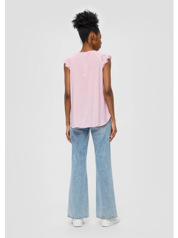 QS Bluse in 4103_zartrosa
