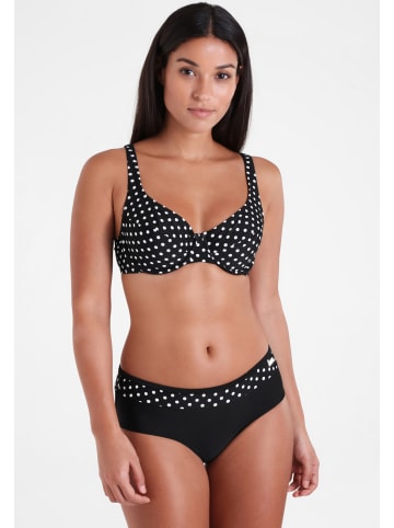 LASCANA Bügel-Bikini in schwarz-weiß