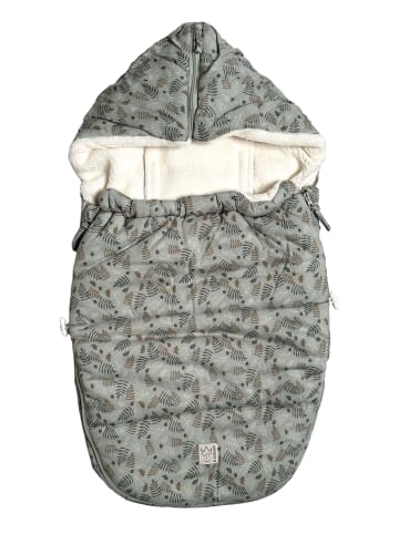 Kaiser Naturfellprodukte Babyschalenfußsack Jersey Hood Winter forrest green
