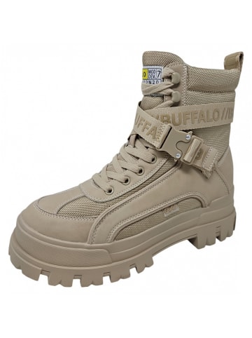 Buffalo Schnürstiefel Aspha in Beige