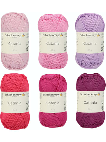 Schachenmayr since 1822 Handstrickgarne Catania, Set in Pink Mix