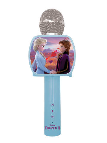 Lexibook Frozen Kabelloses Karaoke-Mikrofon mit BT-Lautsprecher