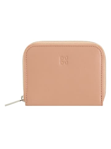 DuDu Hokkaido Geldbörse Leder 10 cm in puder rosa