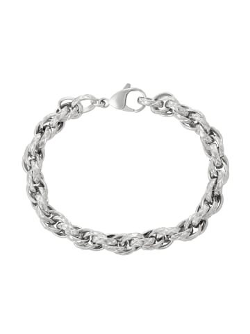 faina Women Chain Link Bracelet in Silver