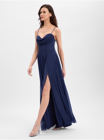 Marie Lund Abendkleid in marine - 0002