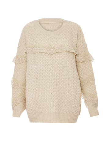 VIRITA Women Strickpullover in Beige
