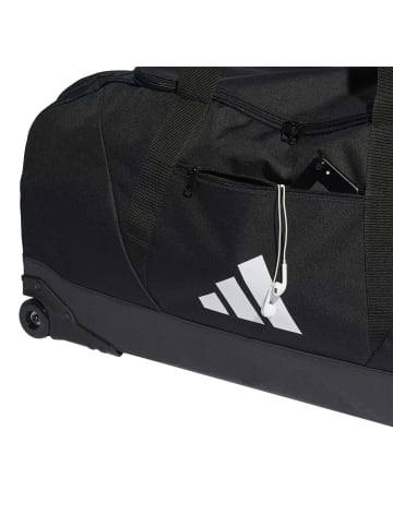 adidas Tiro League Trolley - Sporttasche XL 80 cm (black/white) in schwarz weiß