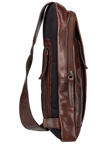 Greenburry Bodybag Newport Crossover-Bag in Coffee