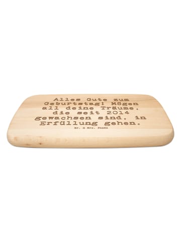 Mr. & Mrs. Panda Schneidebrett Spruch 2014 Geburtstag Wünsche mi... in Transparent