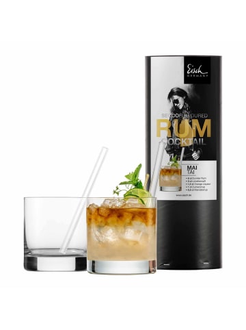 Eisch 4er Set Rum Cocktail Gläser Secco Flavoured 400 ml in transparent