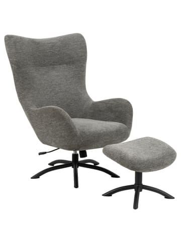 ebuy24 Sessel Talgarth Anthrazit 76 x 86 cm