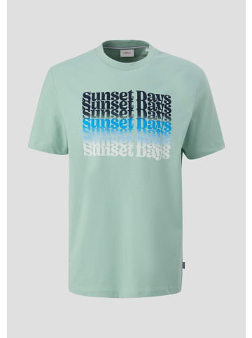 s.Oliver T-Shirt in 60D8_ozeangrün