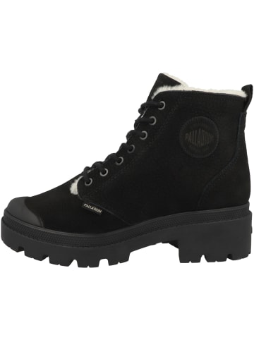 Palladium Schnürboots Pallabase NBK Zip WL in schwarz