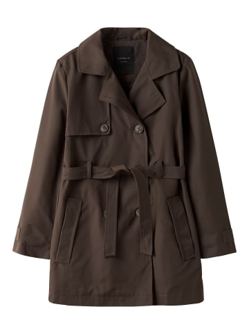 name it Trenchcoat in Chocolate Brown