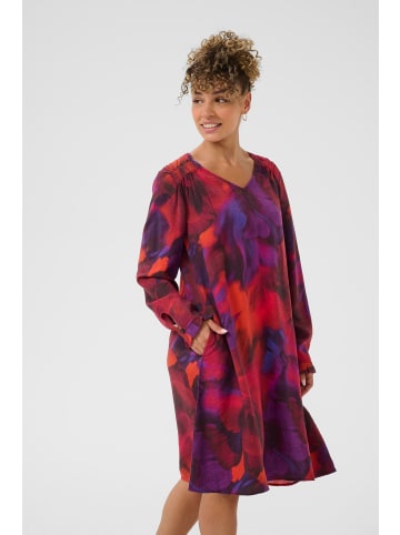 Cream Kleid CRKia A-shape in Blurred Red Print