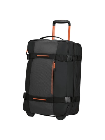 American Tourister Urban Track Limited - Rollenreisetasche S 55 cm in black/orange