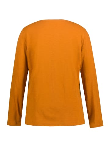 Ulla Popken Shirt in goldbraun