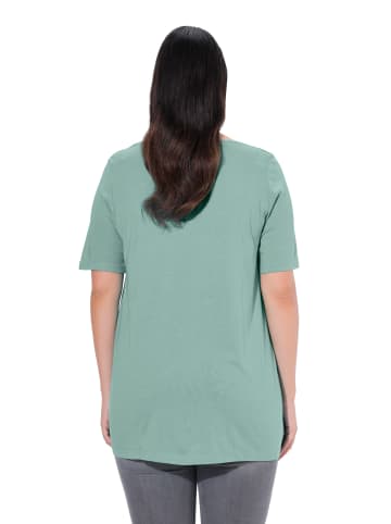Ulla Popken Shirt in helles moosgrün
