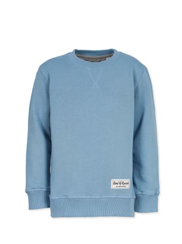 Band of Rascals Sweat " Basic " in aegean-blue