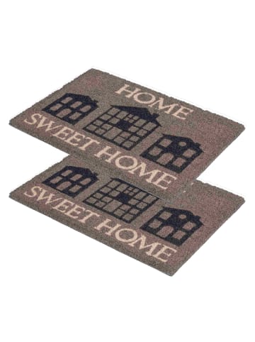 Astra Fußmatte COCO STYLE 2ER SET 2 in Beige