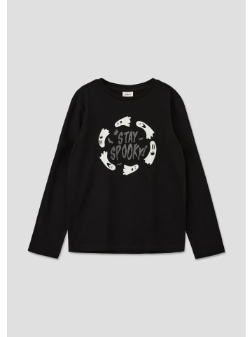 s.Oliver T-Shirt langarm in Schwarz