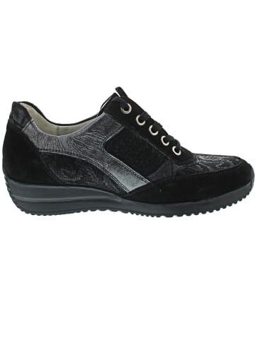 WALDLÄUFER Himona sportlicher Schnürer Schwarz