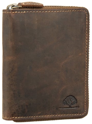 Greenburry Geldbörse Vintage in Sattelbraun