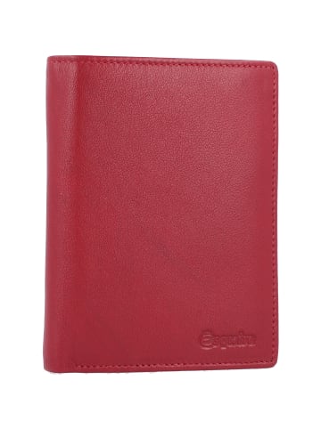 Esquire New Line Geldbörse RFID Leder 9,5 cm in rot