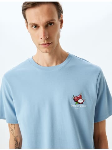 KOTON TSHIRT SS in Blau