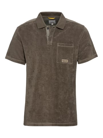 Camel Active Halbarm Poloshirt aus Frottee in Khaki