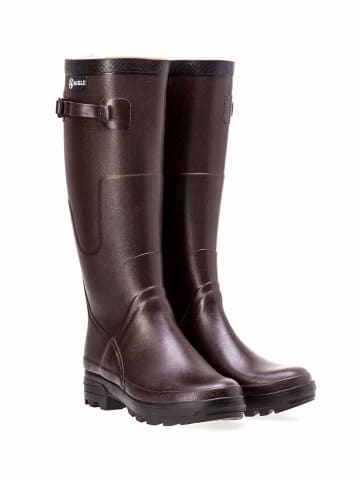 AIGLE Gummistiefel Benyl M in Brun in Brun