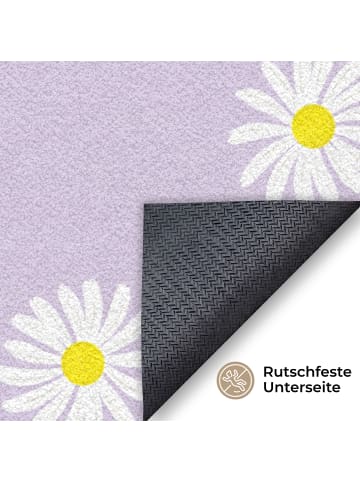 OnlyWow Fußmatte Gänseblümchen