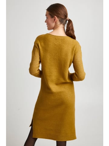 Oxmo Strickkleid OXIda in Gelb