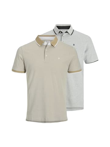 Jack and Jones JJE Paulos Polo SS 2Pk  in Mehrfarbig