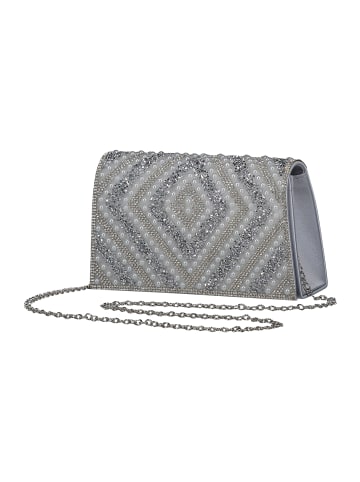 Vera Mont Clutch-Tasche im Glitzer-Look in Grau