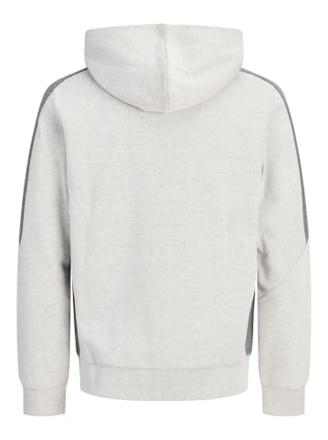 Jack & Jones Kapuzenpullover in Light Grey Melange