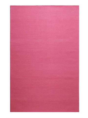 Green Looop Handweb-Teppich Nizza in pink