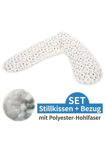 Theraline Stillkissen Das Original mit Polyesterhohlfaser-Füllung in weiss,motiv
