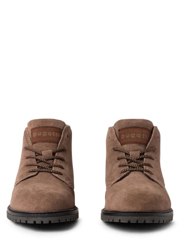 Bugatti Stiefellette aus Leder in taupe - 0001