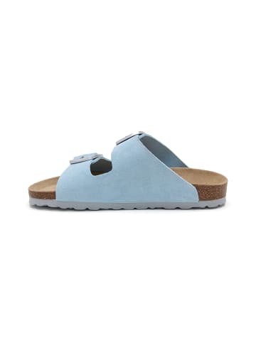 Pantoletten in blau