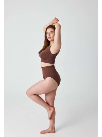 SNOCKS Shaping High Waist Slip in Braun