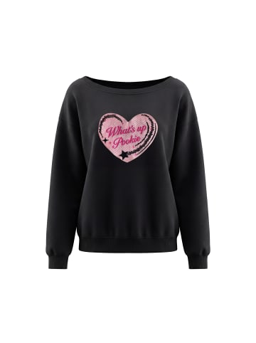 myMo Women Sweatshirt in Black