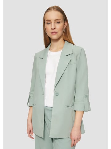 QS Indoor-Blazer 3/4 Arm in Grün