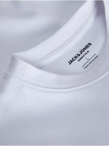 Jack & Jones Basic T-Shirt Kurzarm Dropped Shoulder Shirt JJEURBAN in Weiß