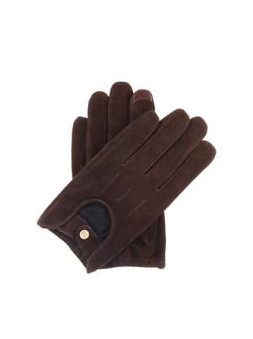 Kazar Handschuhe (Echt-Leder) in Dunkelbraun