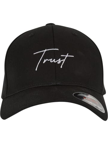 Mister Tee Cap "Trust Flexfit Wooly Combed" in Schwarz