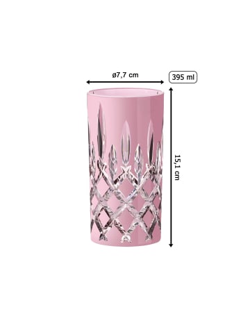 RIEDEL Glas Highball Longdrinkglas Laudon 395 ml in Rosé